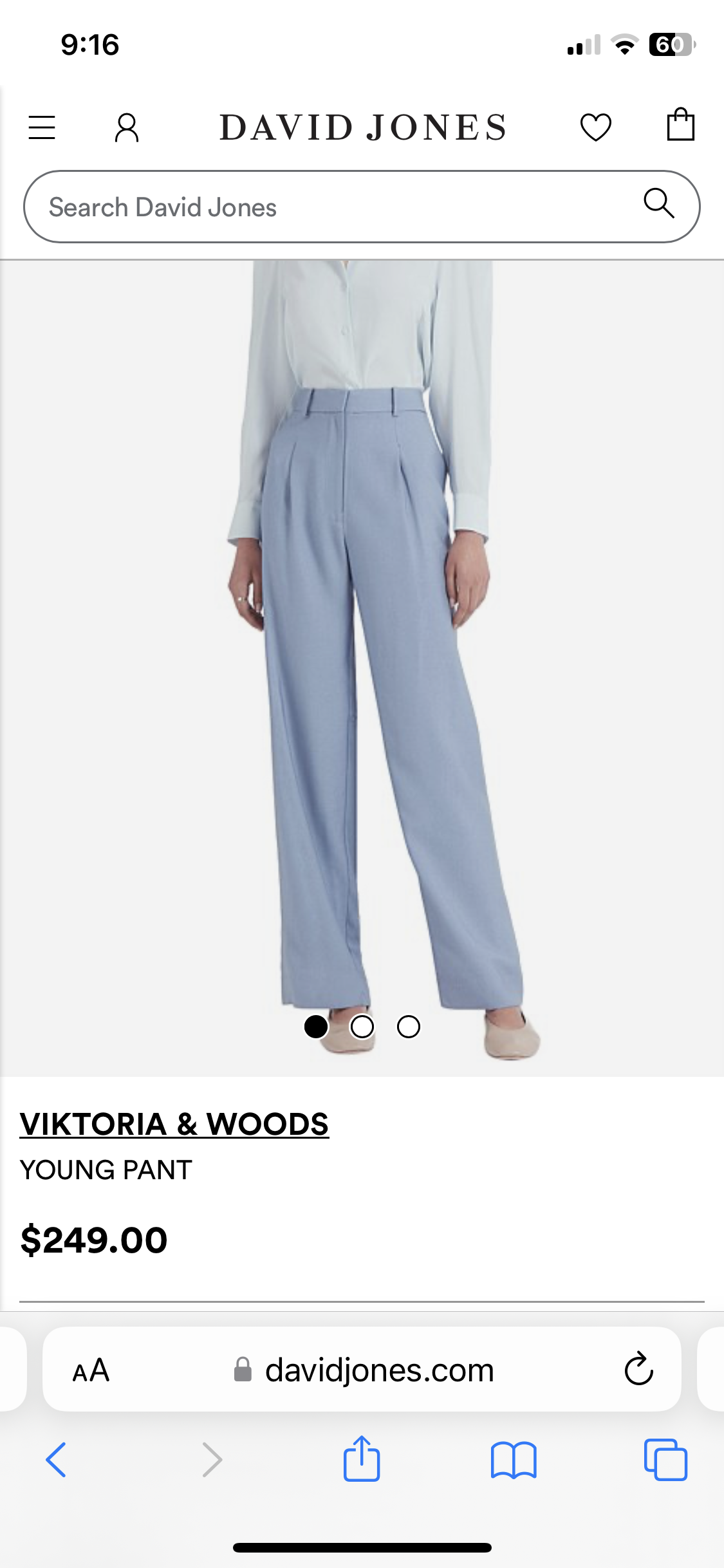 Viktoria and Woods 'Young' Pants // Size 2 (10)