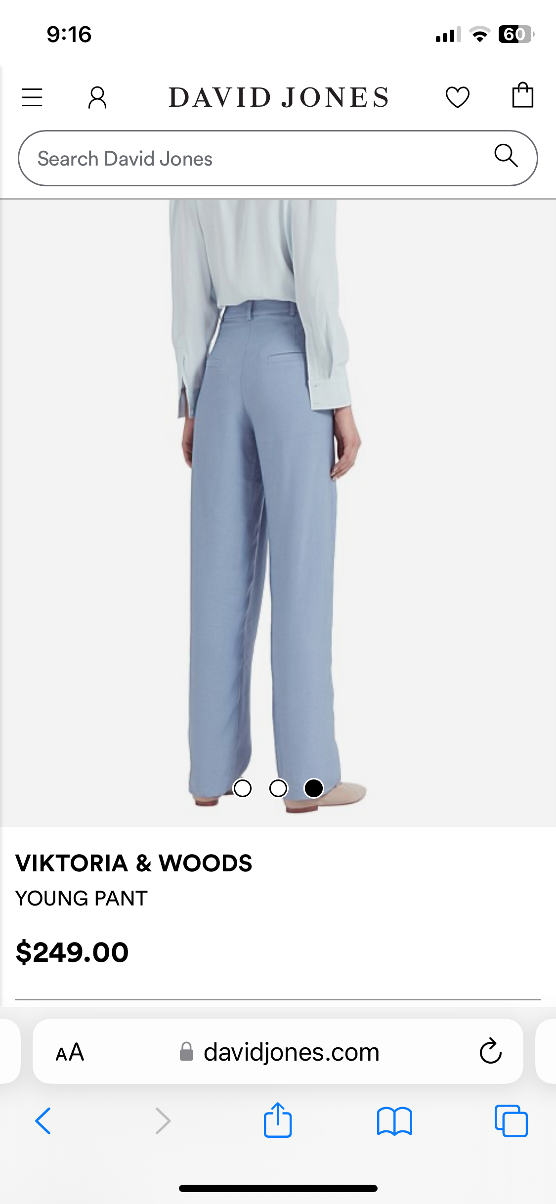 Viktoria and Woods 'Young' Pants // Size 2 (10)