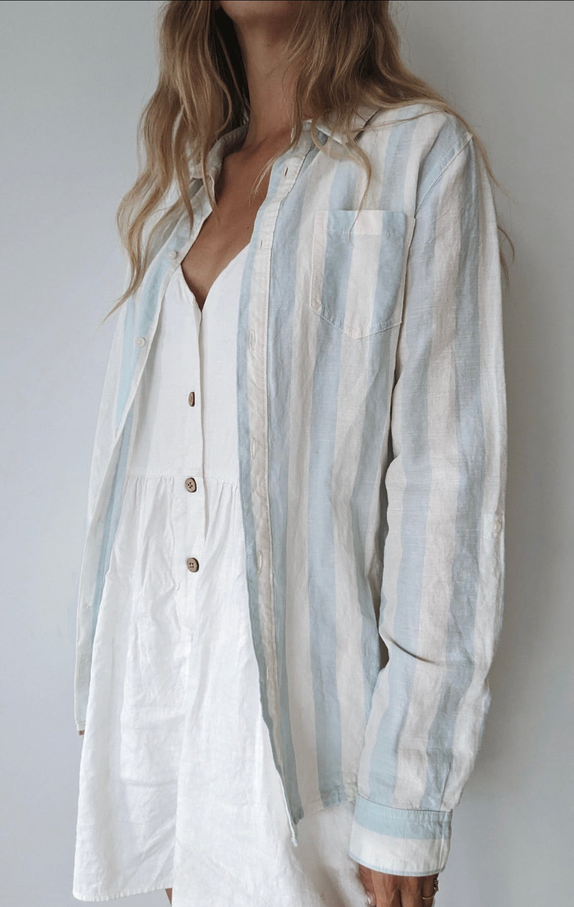 Country Road Striped Shirt // Size 16