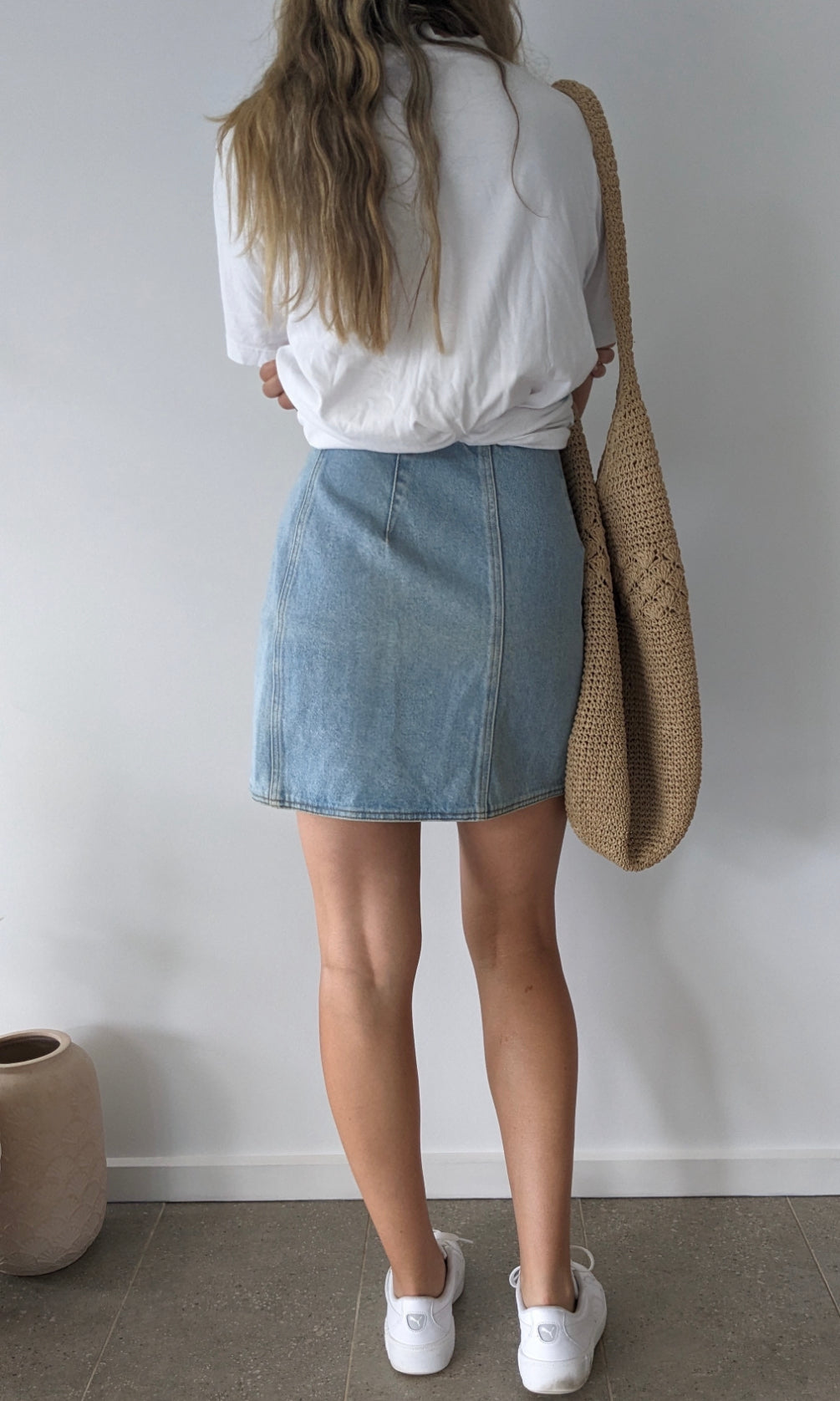 Diesel Denim Mini Skirt // Size 26