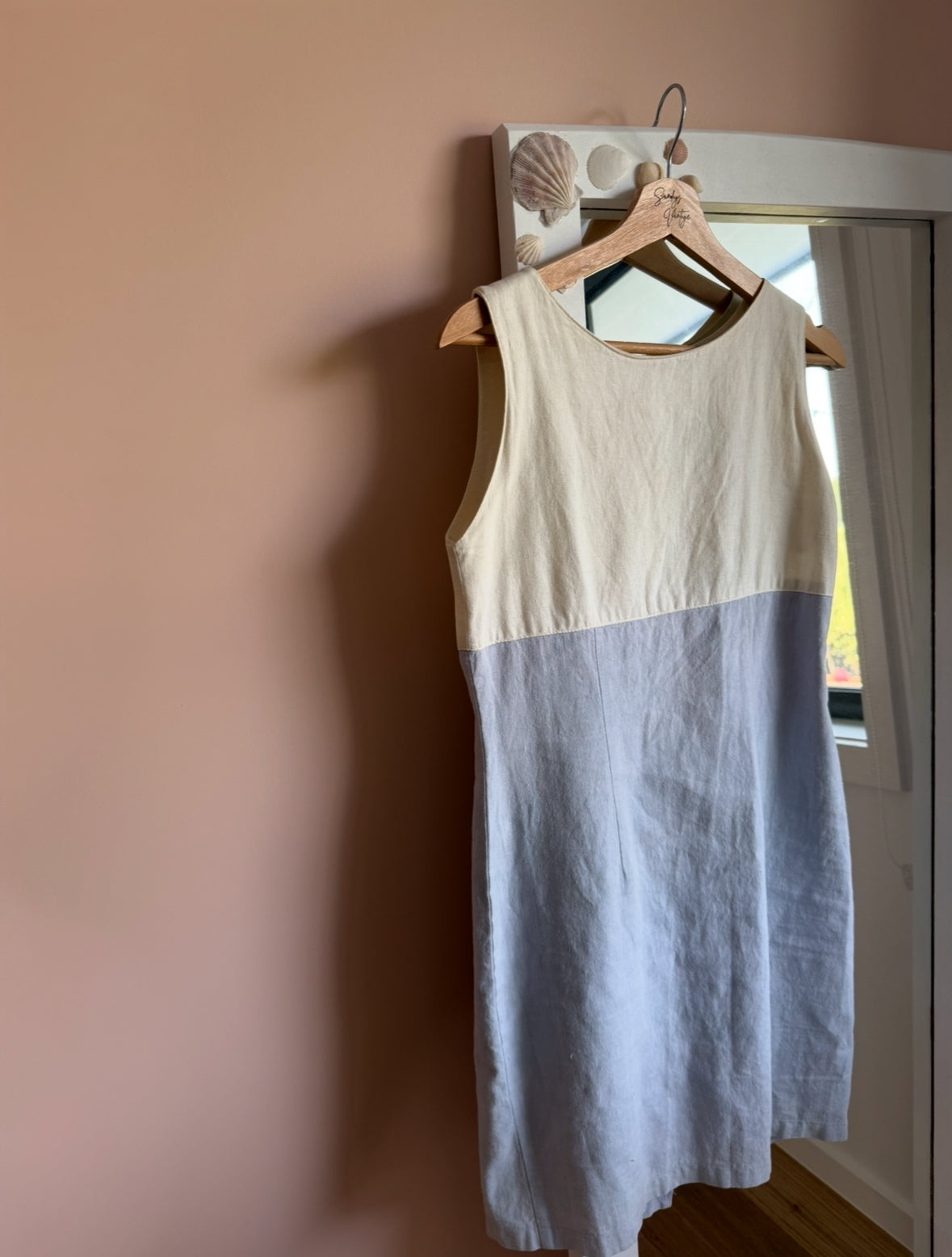 Vintage Colour Block Dress // Size 10