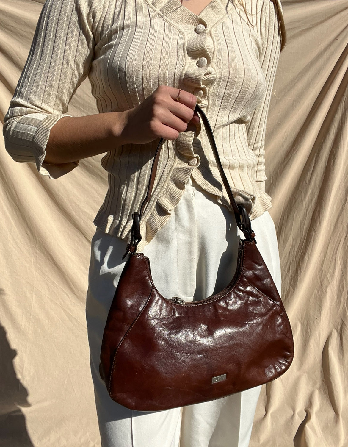 Vintage Leather Oroton Bag