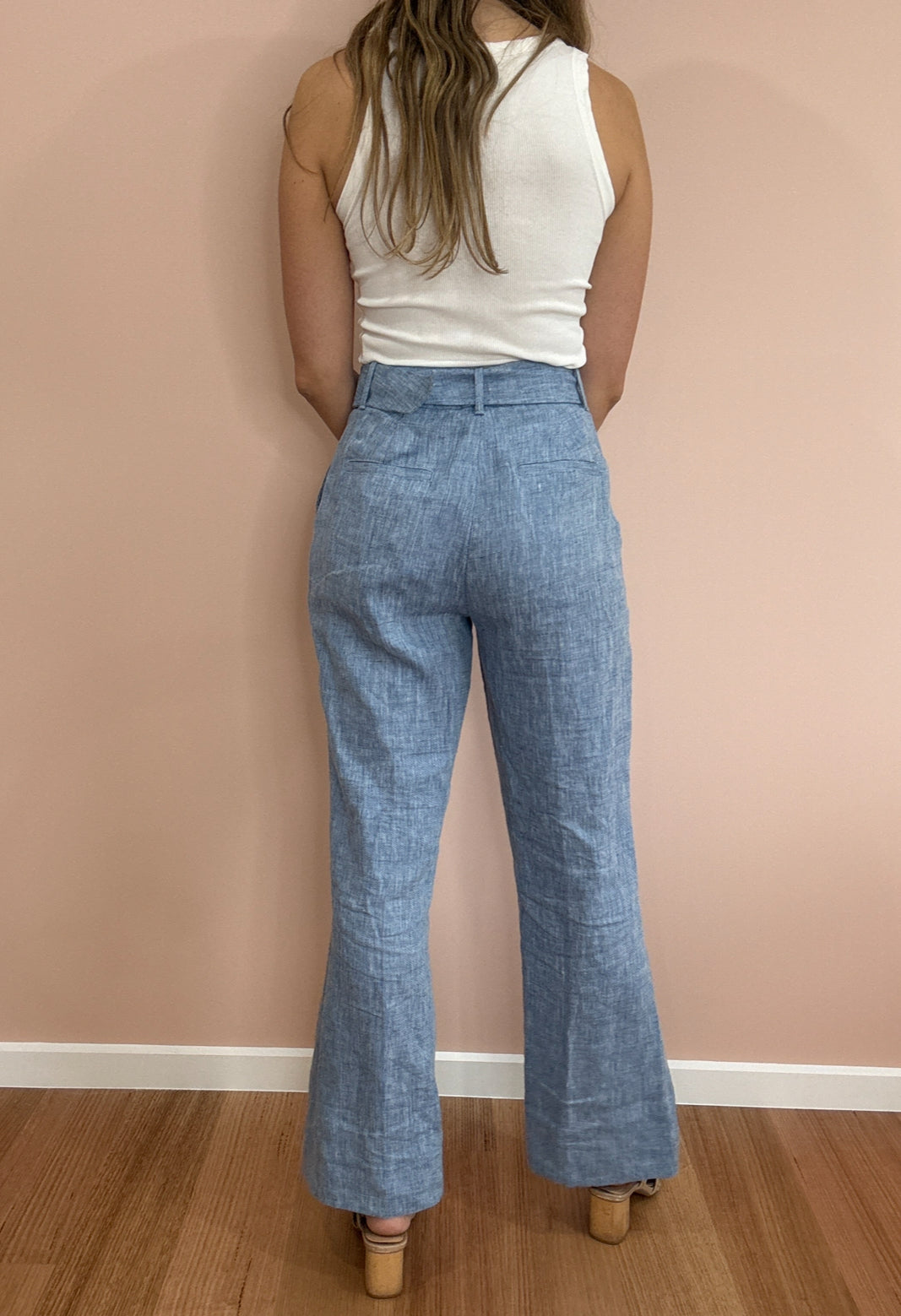 Witchery Linen Trousers // Size 8