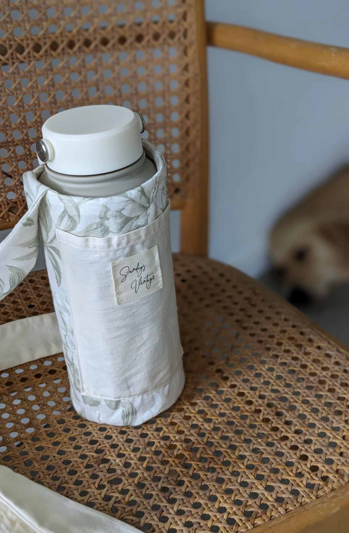 Sundays Bottle Holder // Sage Floral & Butter