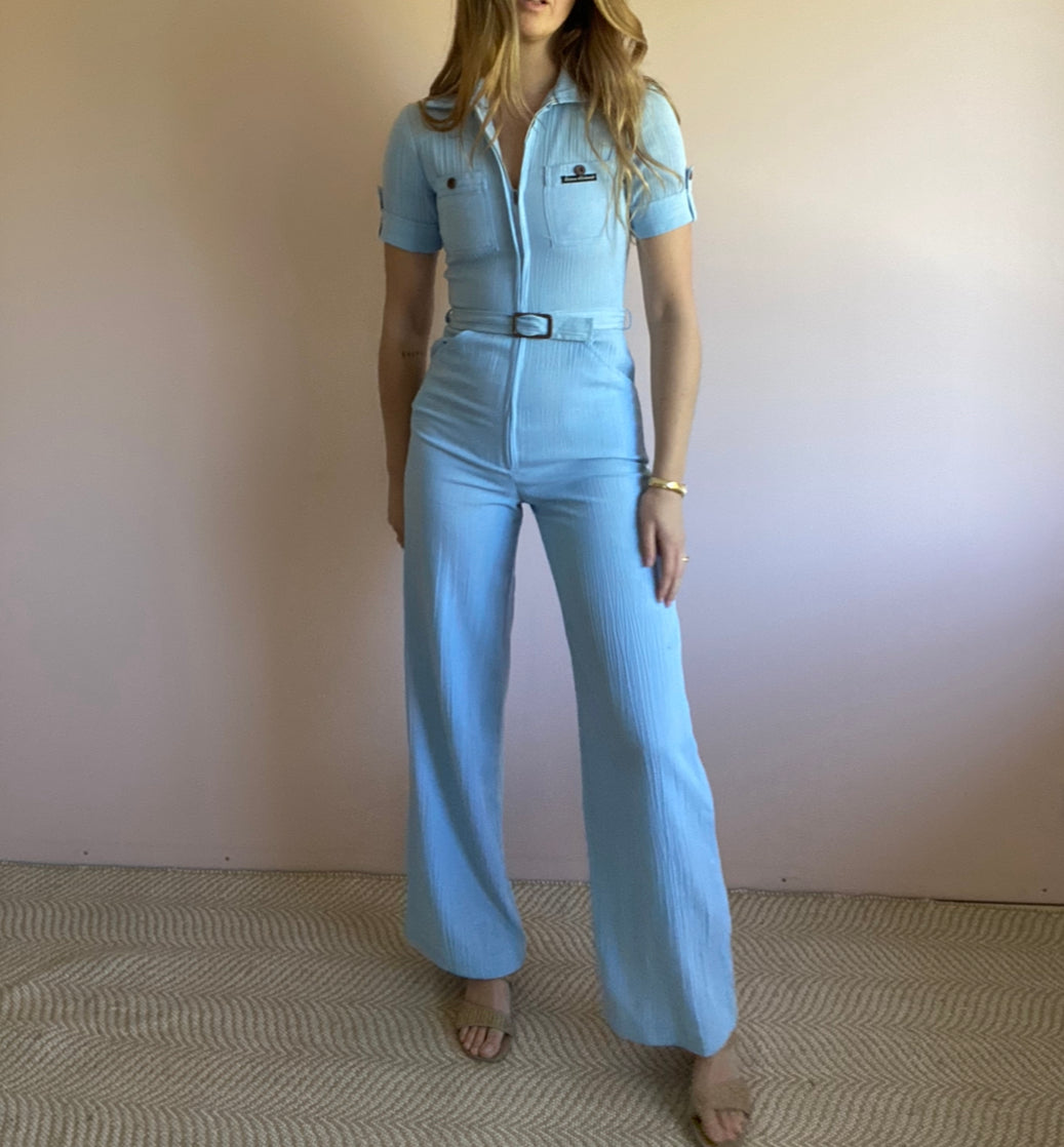 70/80's Diana Richards Jumpsuit // Size 10