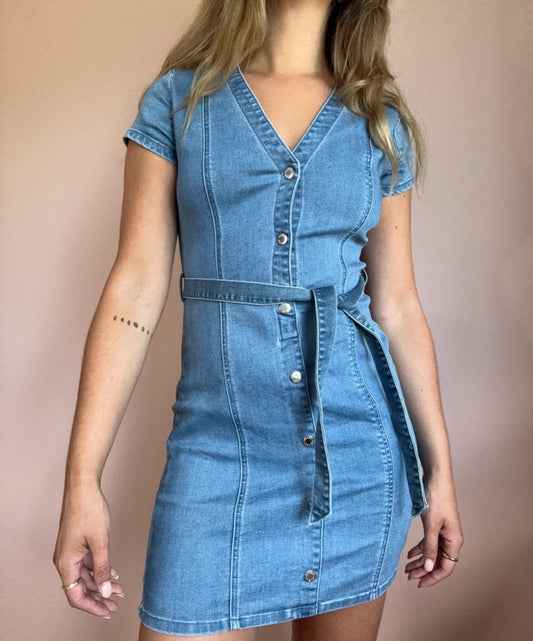 Guess Denim Mini Dress // Size M