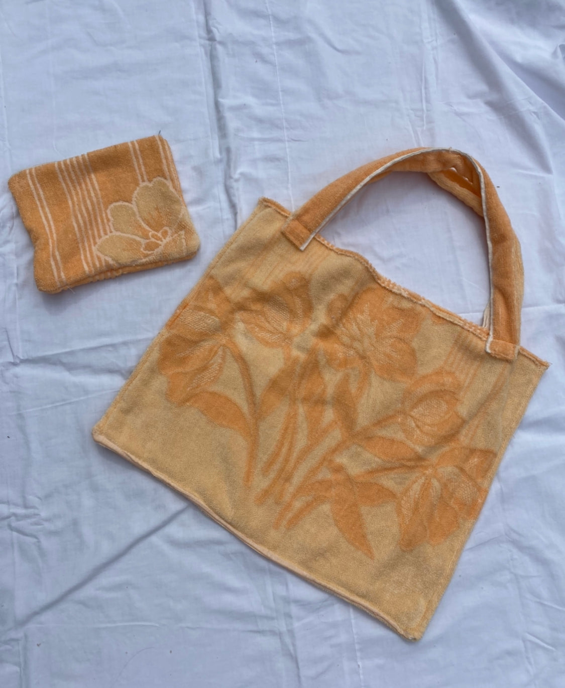 Sundays Summer Tote // Peach Reversible