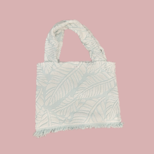 Sundays Beach Bag // Turquoise Leaf