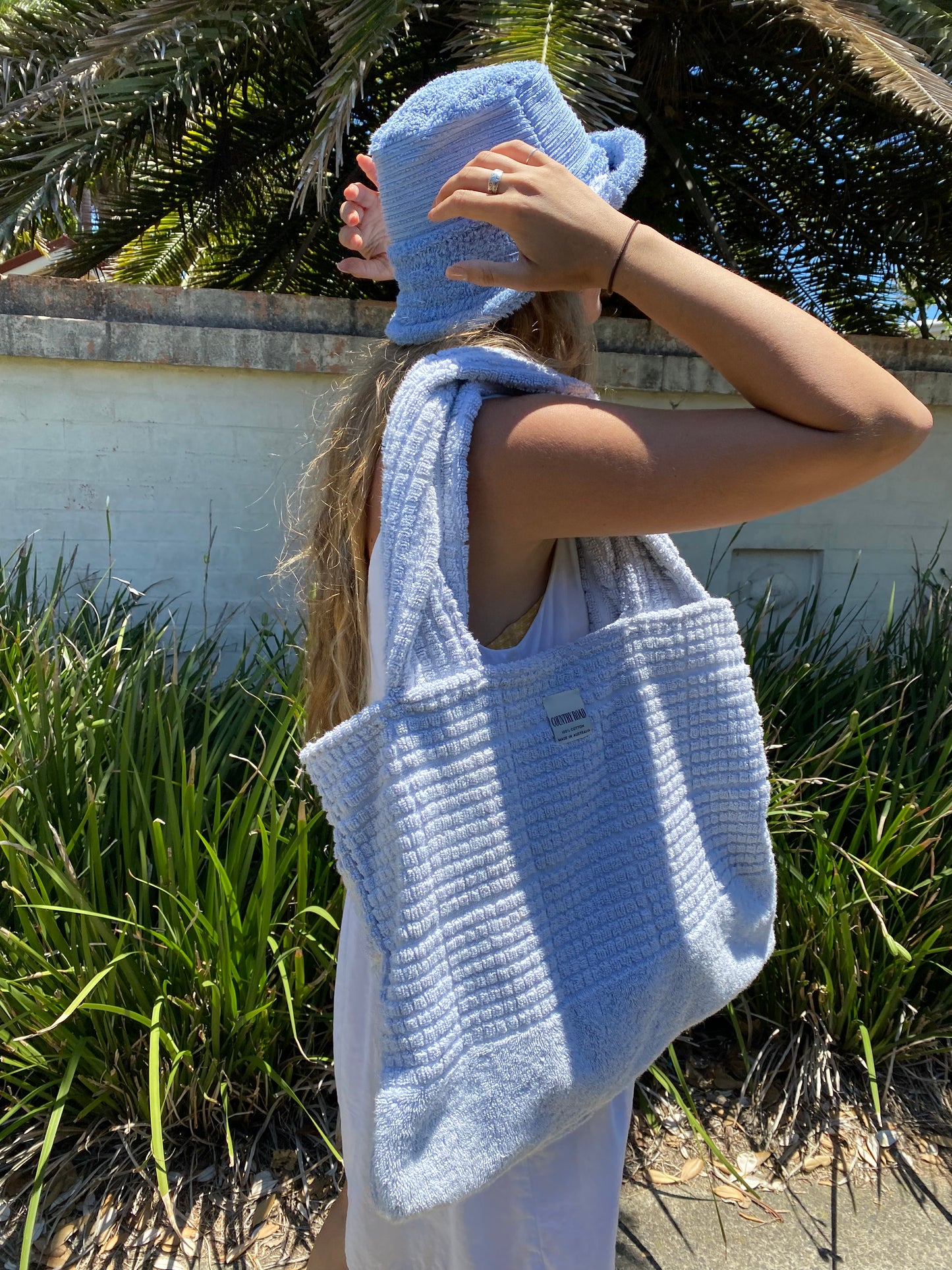 Sundays Beach Bag // CR Mist Blue