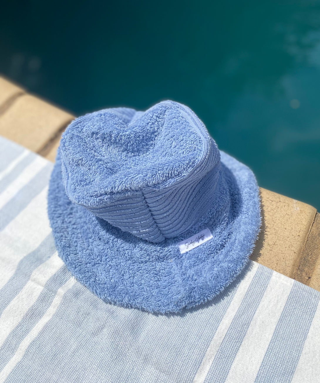 Sundays Bucket Hat // Dusty Blue