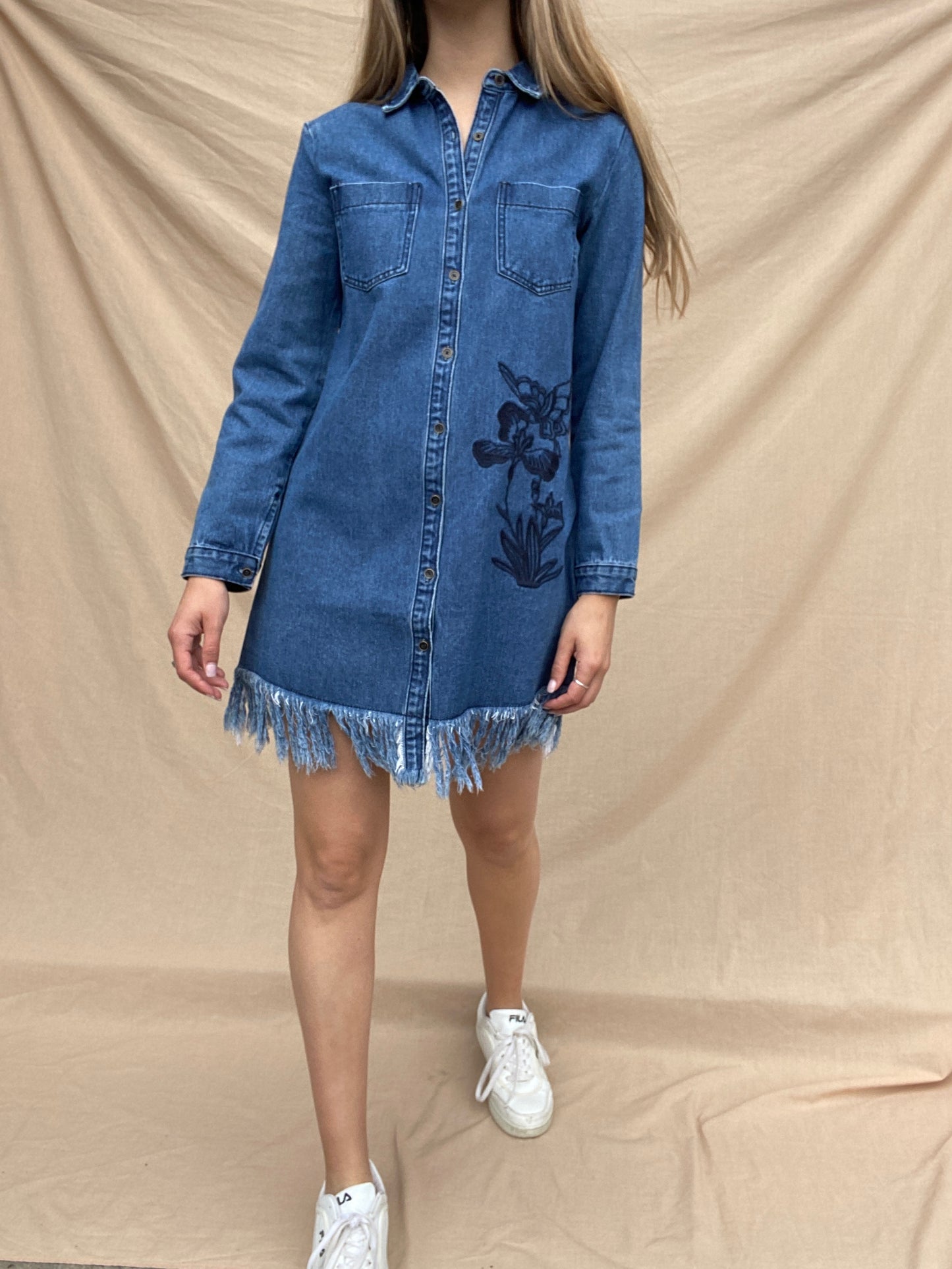 Denim Dress by Redial // Size M