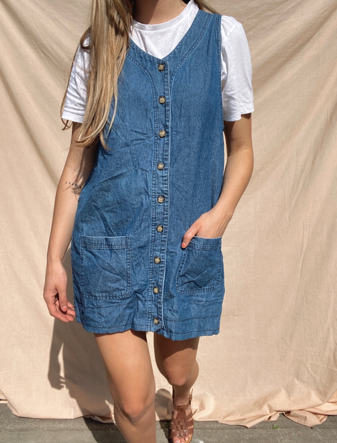 Vintage Denim Mini // Size M