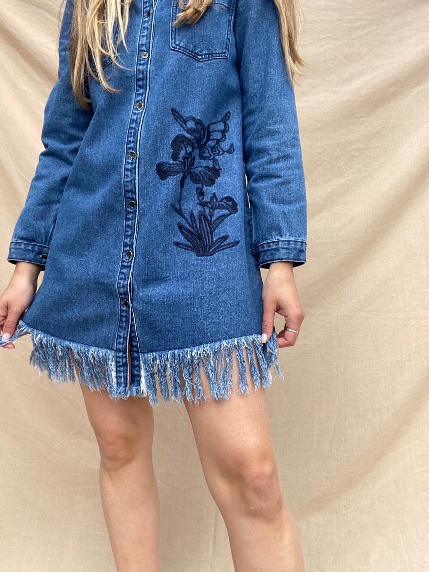 Denim Dress by Redial // Size M